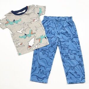 Carter's toddler boys pajama separates